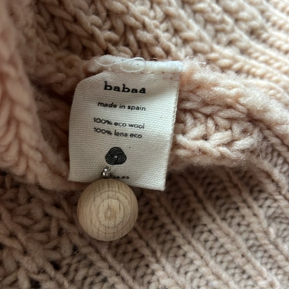 Babaa no6 cardigan in rose - Picture 4 of 7